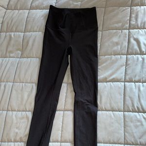 High rise lululemon reflective leggings